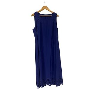 Blue Sleeveless Dress